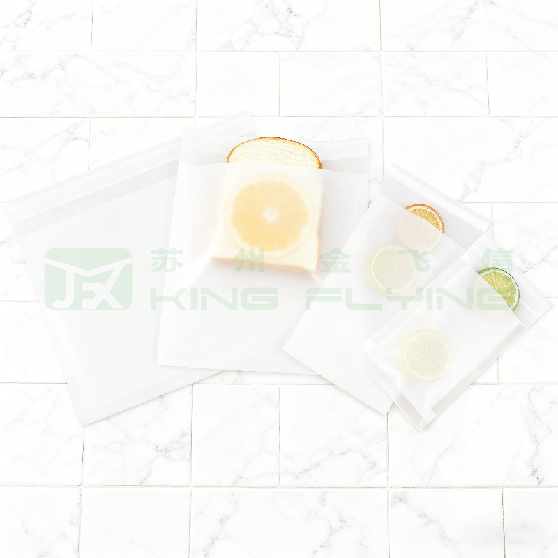 Biodegradable Printed Logo Eco-Friendly Recyclable Shopping Glassine Paper Bag