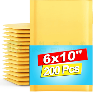 Customize Biodegradable Recycled Kraft Bubble Compostable Shipping Bag