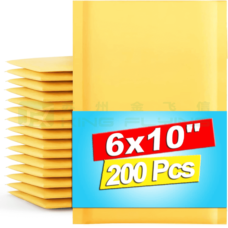 Customize Biodegradable Recycled Kraft Bubble Compostable Shipping Bag