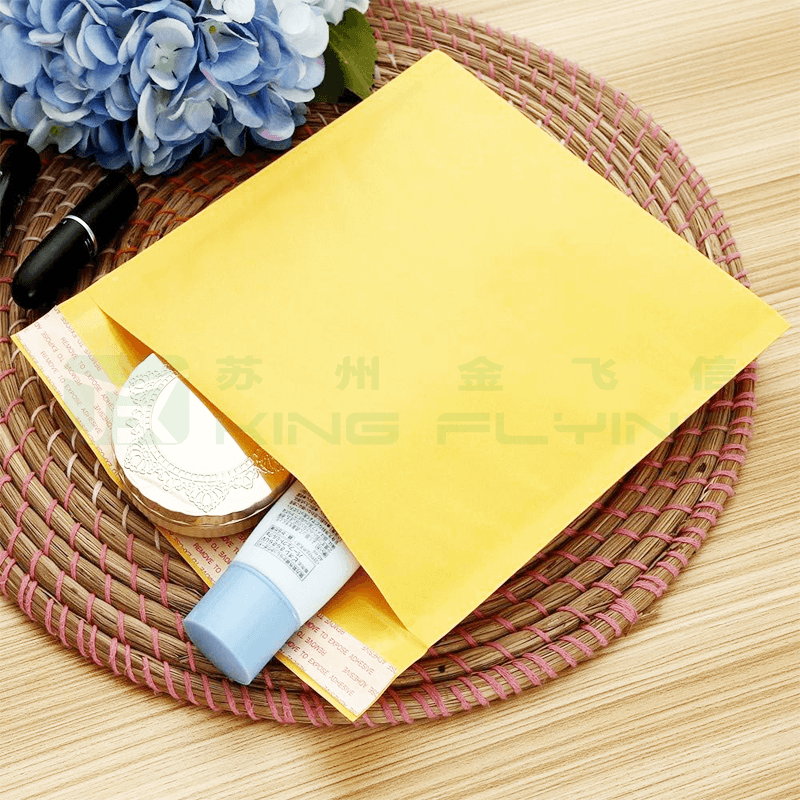 Recyclable Custom Logo Shipping Secure Printed Kraft Bubble Packaging Bag
