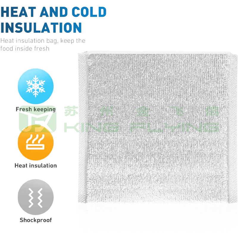 Pearl Cotton Aluminum Foil Leakproof Disposable Lunch Insulated Bag