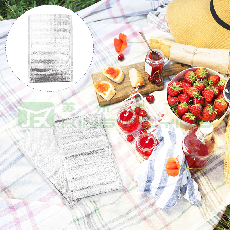 Custom Size Self-Adhesive EPE & PE Insulated Food Packaging Bag