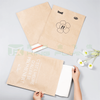 Custom Logo E-Commerce Apparel Packaging Eco-Friendly Kraft Postal Paper Bag