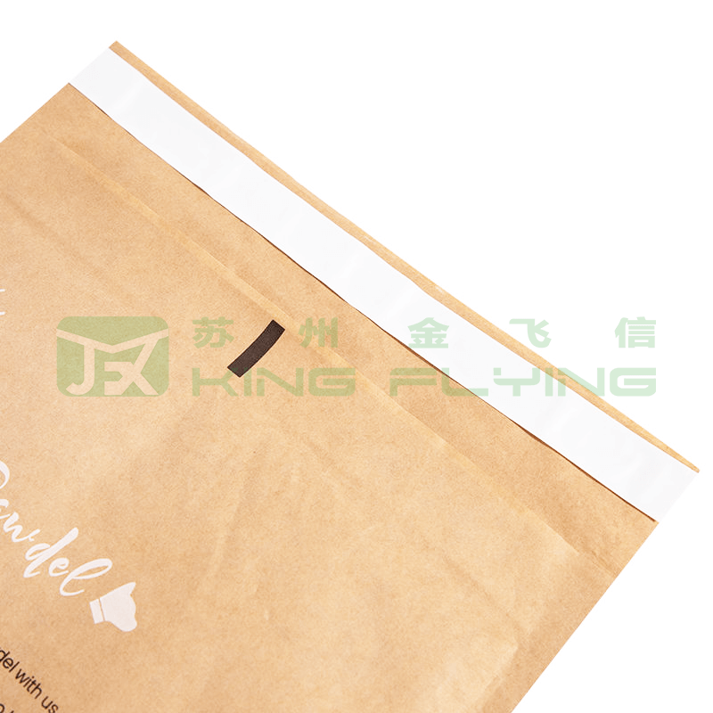 Custom Logo Eco Friendly Biodegradable Compostable Honeycomb Kraft Paper Bag