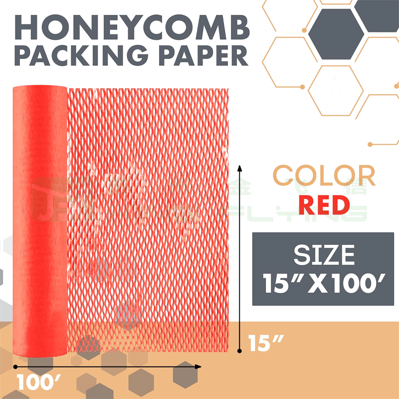 Shock-proof Packaging Honeycomb Wrapping Paper Sleeve For Transport