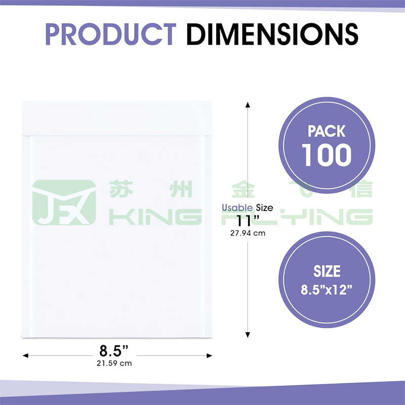 Custom Kraft Bubble Mailer Shipping Packaging Envelope For Photos Documents