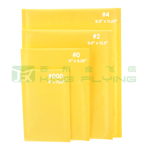 Custom Printed Kraft Bubble Mailer For Delivery Courier Packaging