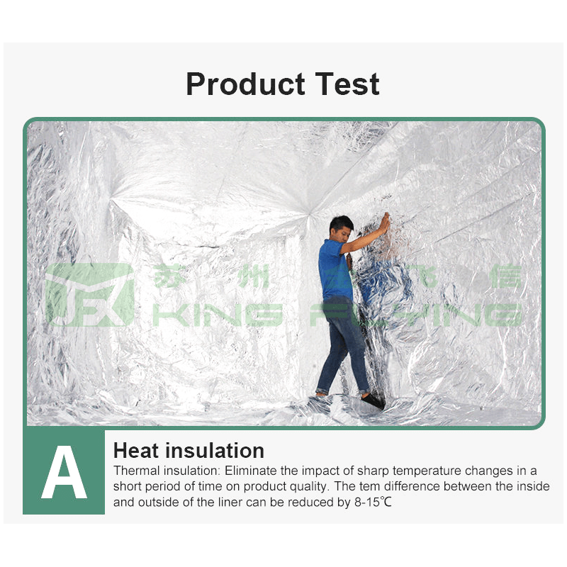 Innovative Heat Retention With Aluminum Foil Pallet Packaging Cover