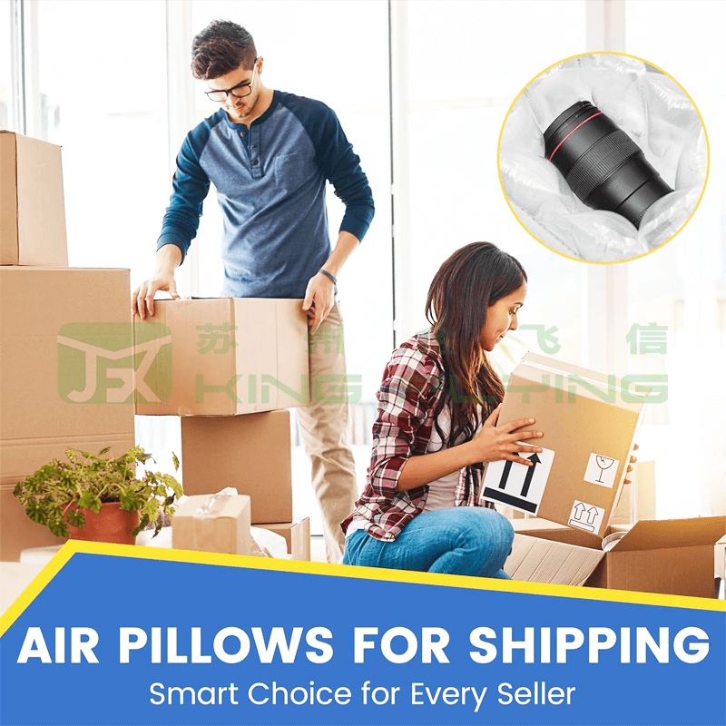 Durable Air Pillow Plastic Wrap Packaging Bag For Safe Shipping