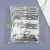 Factory Wholesale Waterproof Frosted Plastic Zipper Bag For Clothing Packaging