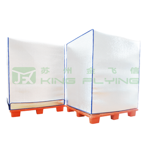 Reusable Removable Heating Insulated Thermal Pallet Cover For Cold Food