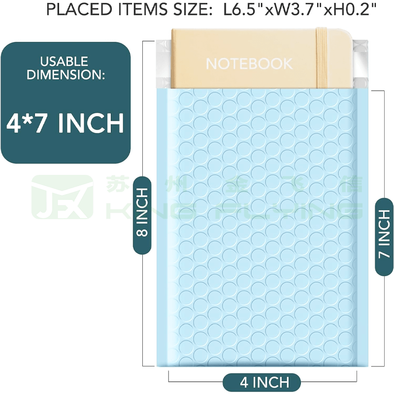 Self Seal Custom Poly Padded Waterproof Bubble Shipping Bag