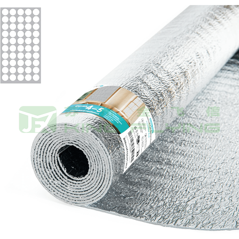 Reflective Fire Retardant Aluminum Foil Laminated XPE/EPE Foam Insulation Material