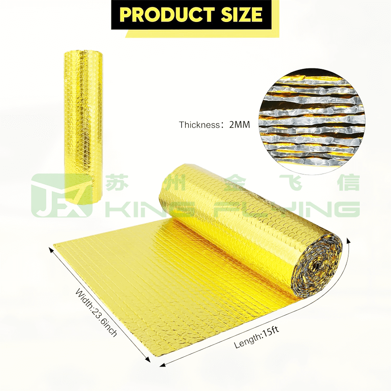 Aluminum Foil Bubble Roof Thermal Insulation Material For Warehouse Use
