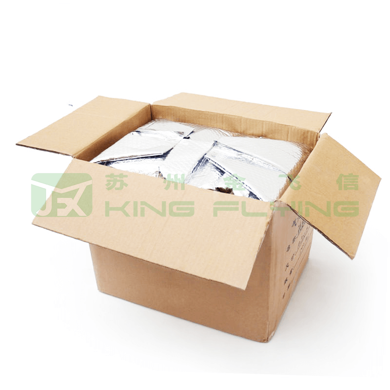 Compact Collapsible Aluminum Bubble Bag For Space-Saving Food Packaging Storage