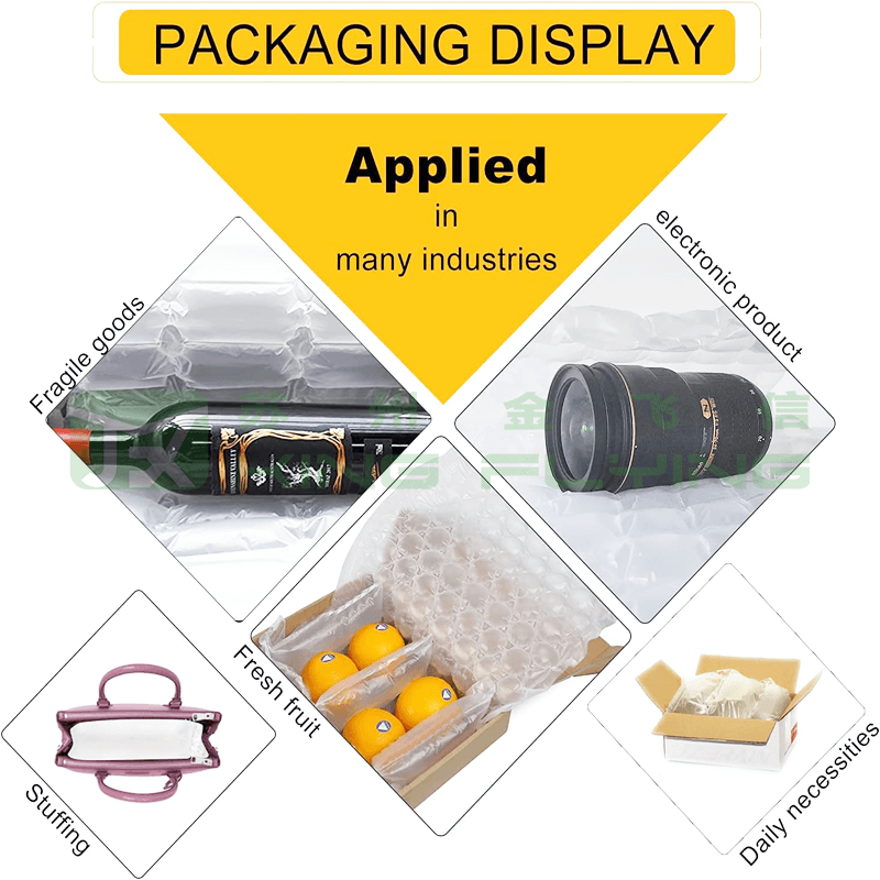 Air Cushion Film Winding Rack Coiling Table Machine