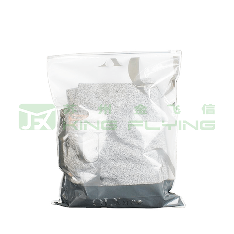 Wholesale Matte Frosted Plastic Slider Zipper Bag For Clothing Packaging