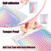Metallic Aluminum Foil Bubble Shipping Shock Proof Packaging Bag