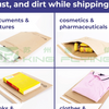 Custom Design 100% Biodegradable Kraft Honeycomb Packaging Mailer For Documents