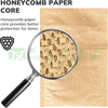 Small Business Choice Customized Logo Recyclable Kraft Honeycomb Packaging Mailer