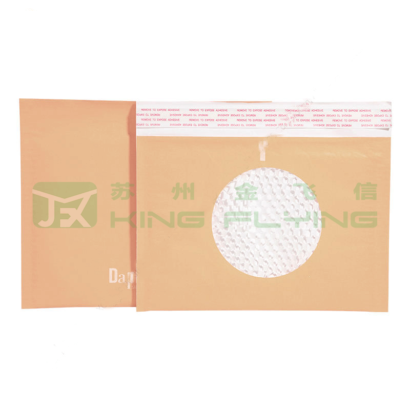 Eco-Friendly Compostable 100% Biodegradable Honeycomb Kraft Padded Paper Packaging Mailer