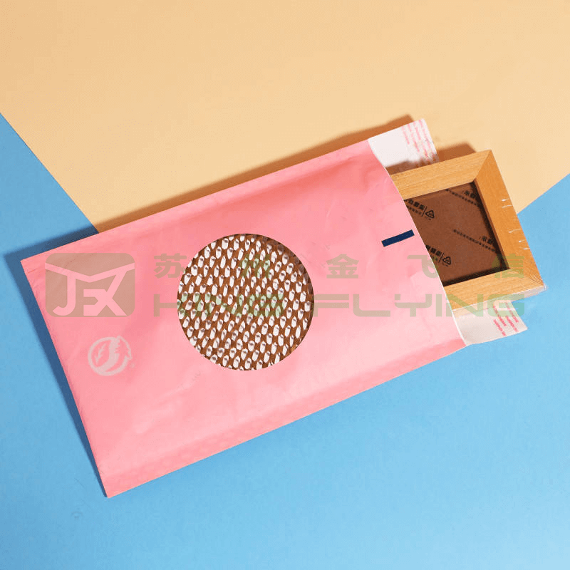 Shock Resistance Self Sealing Kraft Honeycomb Envelope For Shipping Delivery