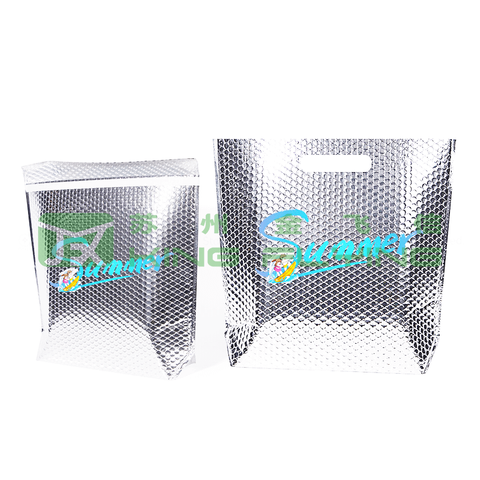 Aluminum Foil Keep Temperature Thermal Insulated Bag For Lunch Bento