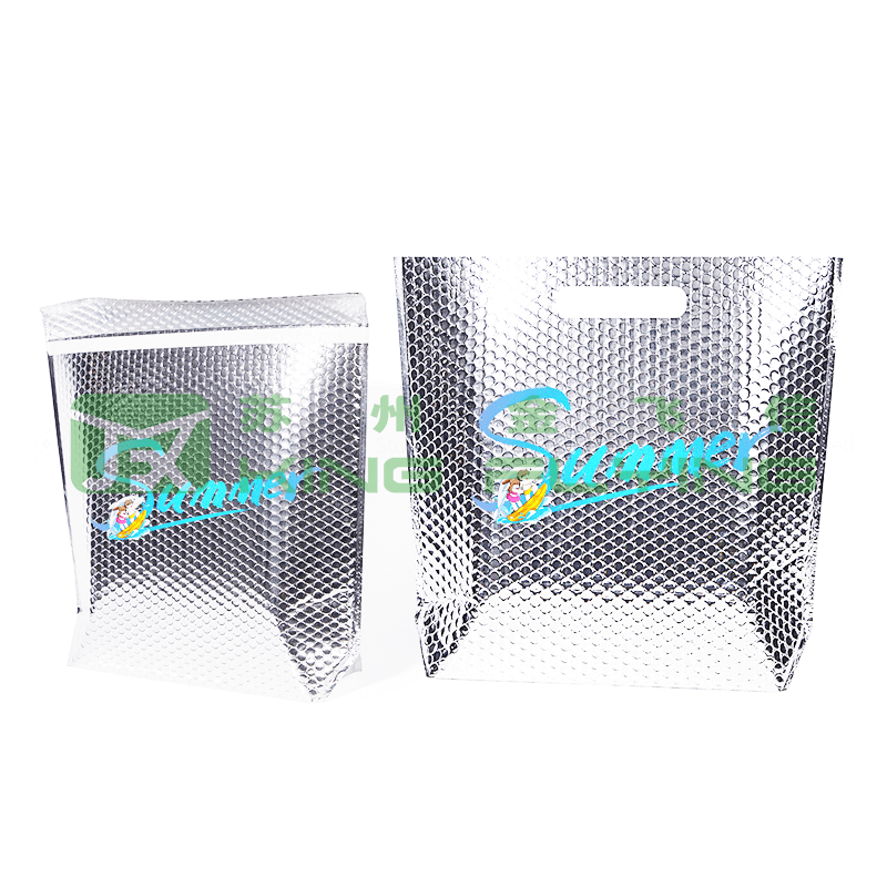Aluminum Foil Keep Temperature Thermal Insulated Bag For Lunch Bento