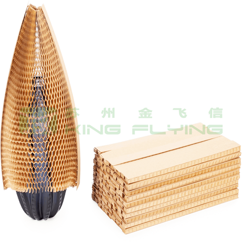 Hot Selling Wine Bottle Protector Honeycomb Sleeve For Packaging