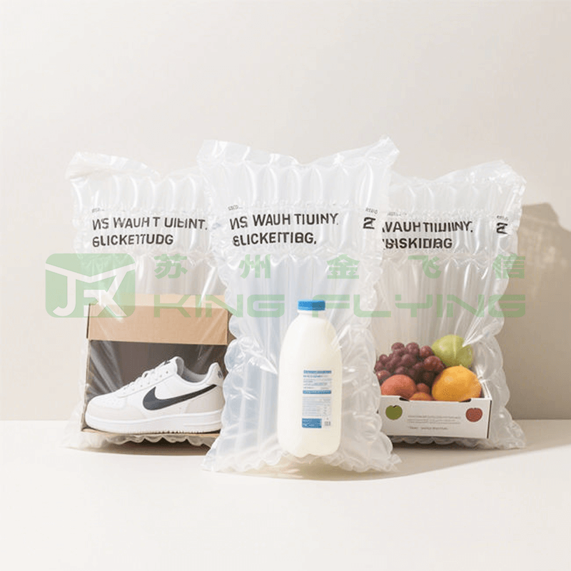 Air Column Protective Packaging Wrap Bag For Cosmetics