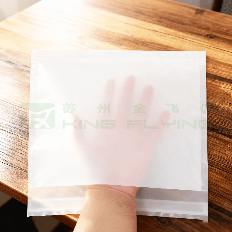 Eco-Friendly Durable Waterproof Glassine Wax Paper Bag For Clothes Packaging