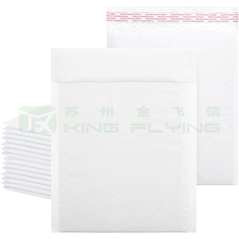 Customize Biodegradable Recycled Kraft Paper Bubble Shipping Bag