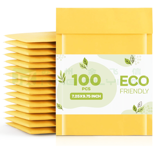 Shock Resistant Kraft Bubble Packaging Mailer For Delivery