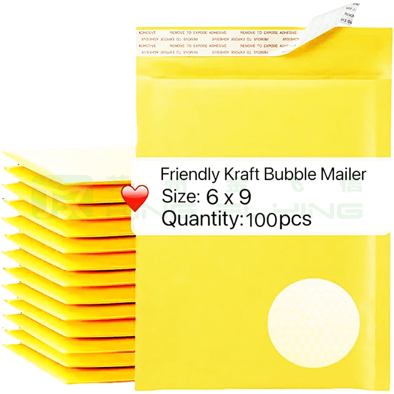 Eco-Friendly Kraft Paper Bubble Packaging Mailer For Secure Shipping