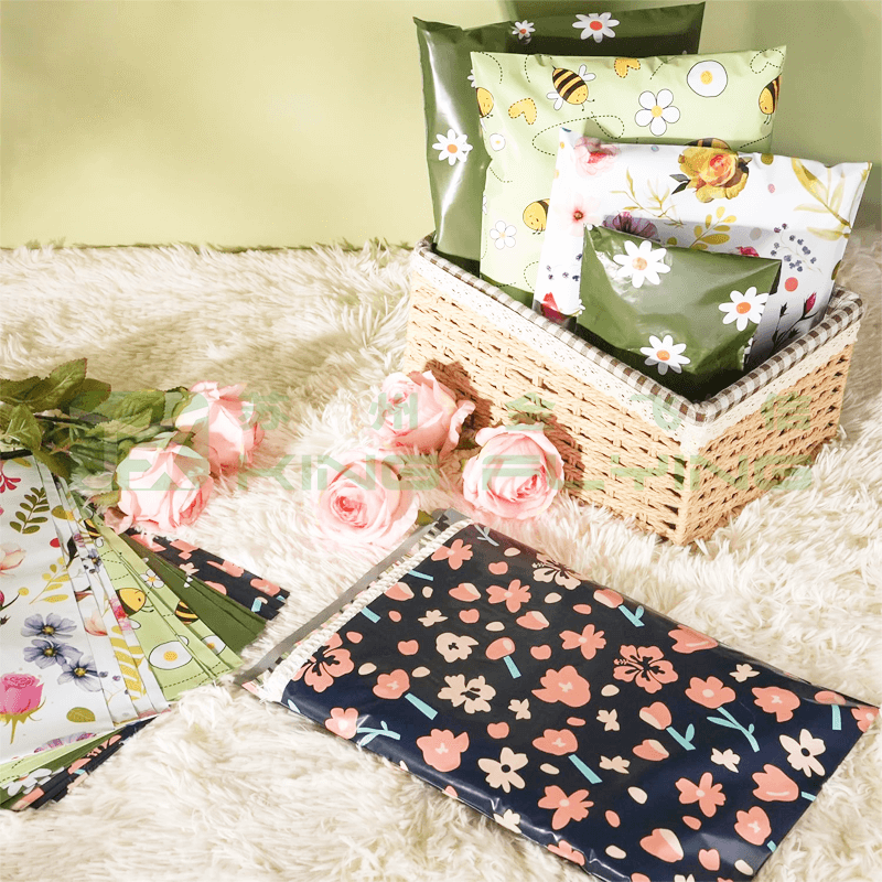 Custom Printed Waterproof Express Courier Plastic Packaging Bag