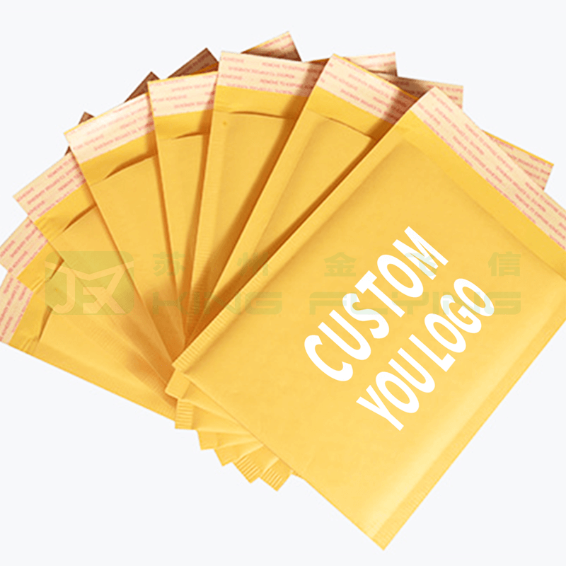 Kraft Paper Honeycomb Cushion Packaging Envelope For Jewelry Express