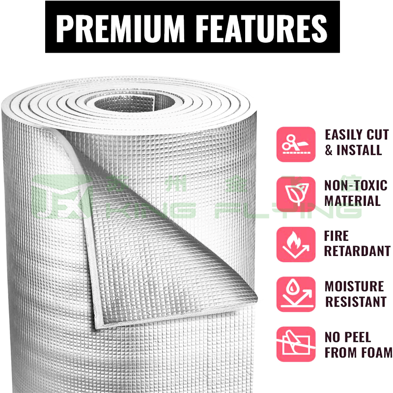 Custom Thickness XPE EPE Foam Insulation Thermal Closed Cell Material