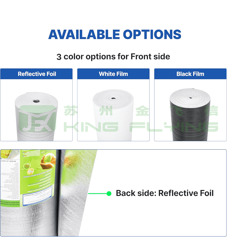 Radiant Barrier Aluminum Foil EPE/XPE Foam Thermal Insulation Material