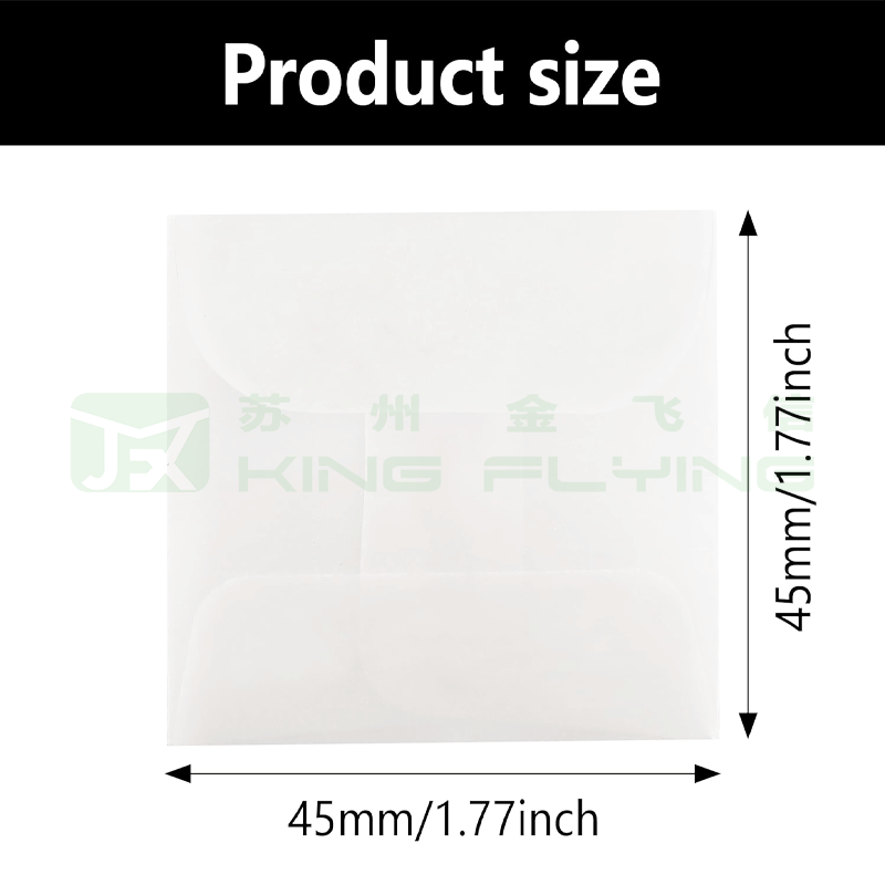 Wholesale Custom Logo Factory Biodegradable Packaging Soft Glassine Paper Bag