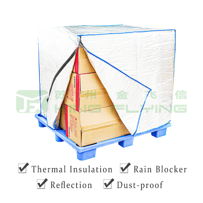 Energy Efficiency With Our Aluminum Foil Foam Insulated Pallet Cover