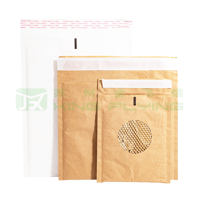 Custom Logo Eco Friendly Biodegradable Compostable Honeycomb Kraft Paper Bag