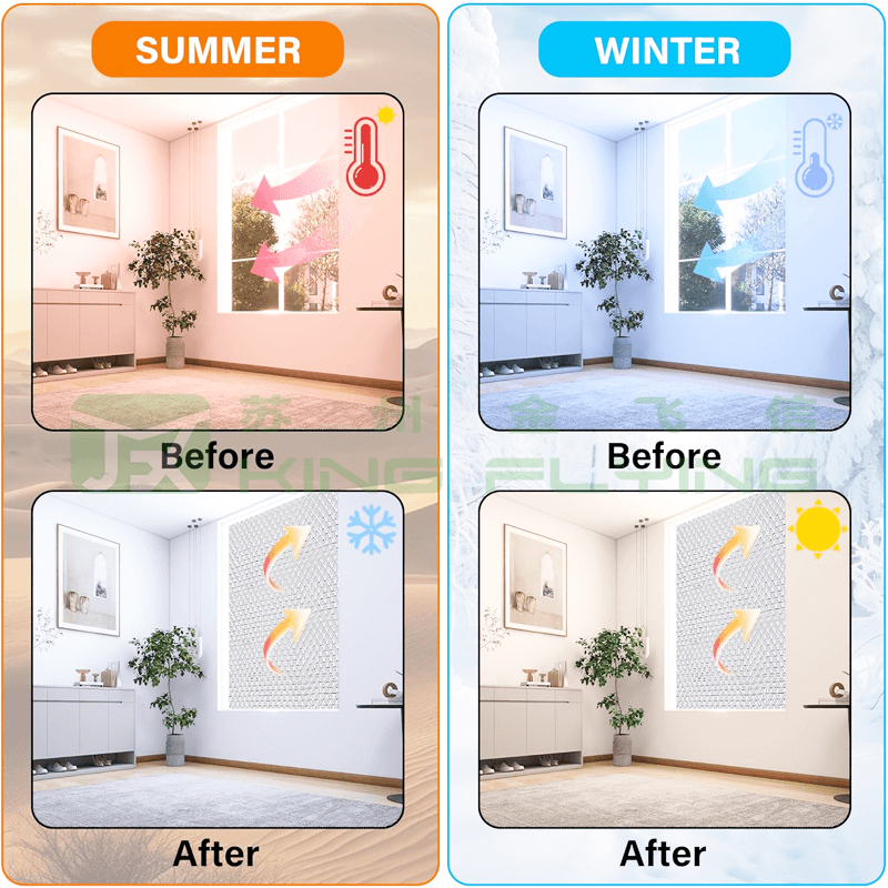 Hot Product Sun Reflection Double Sided Aluminum Foil Bubble Material