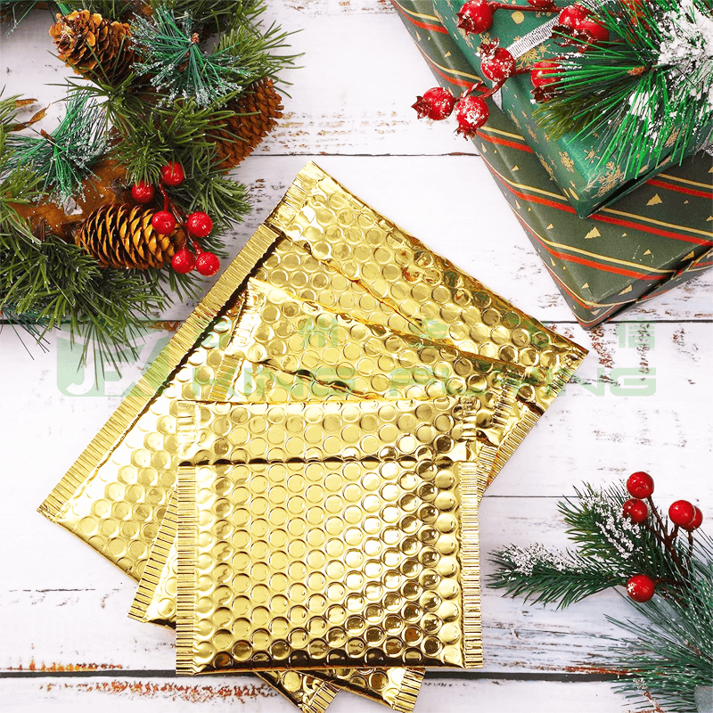 Aluminum Foil Bubble Metallic Packaging Bag For Cell Phone Delivery