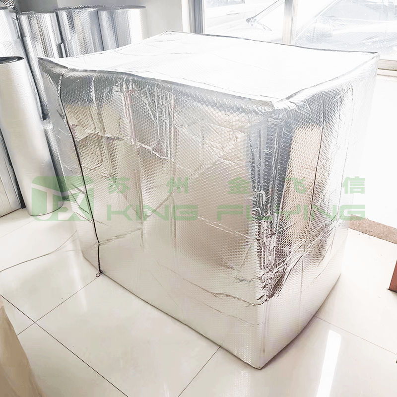 Reusable Removable Heating Insulated Thermal Pallet Cover For Cold Food