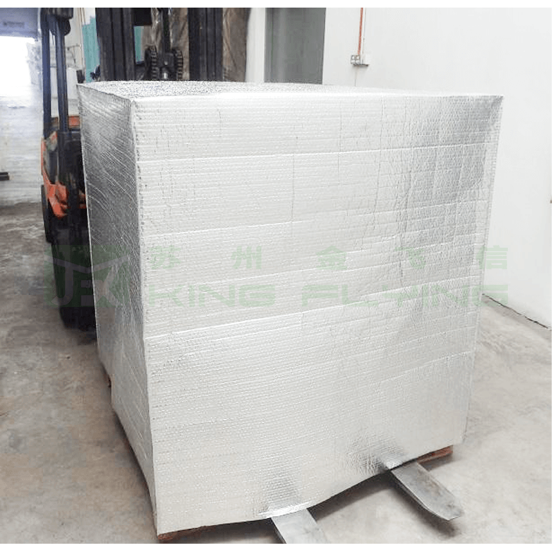 Custom Insulated Double Aluminum Pallet Cover For Seafood