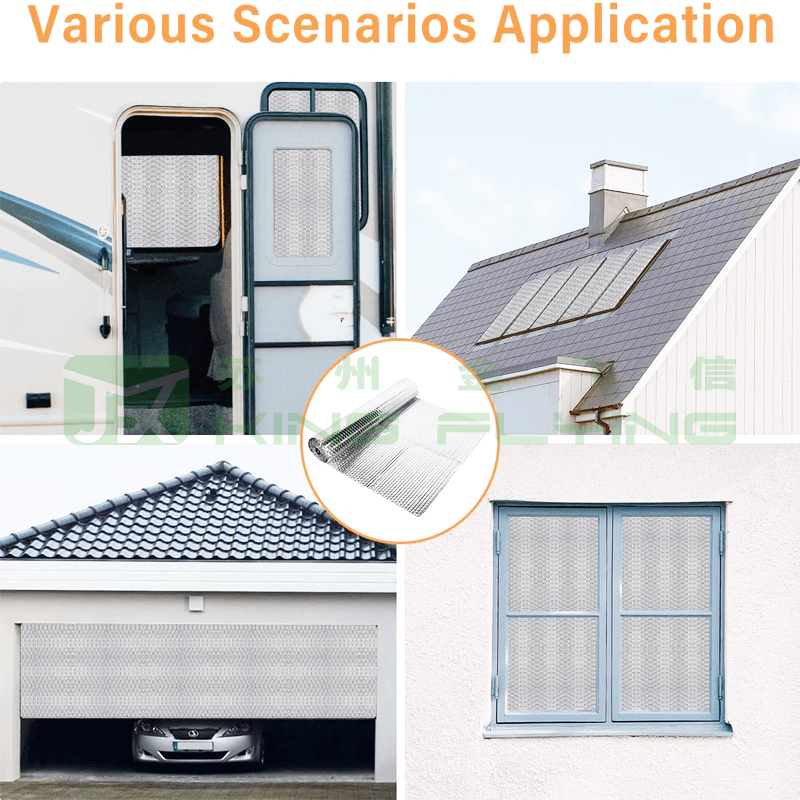 Aluminum Bubble Foil Insulation Fire Resistant Thermal Packaging Material