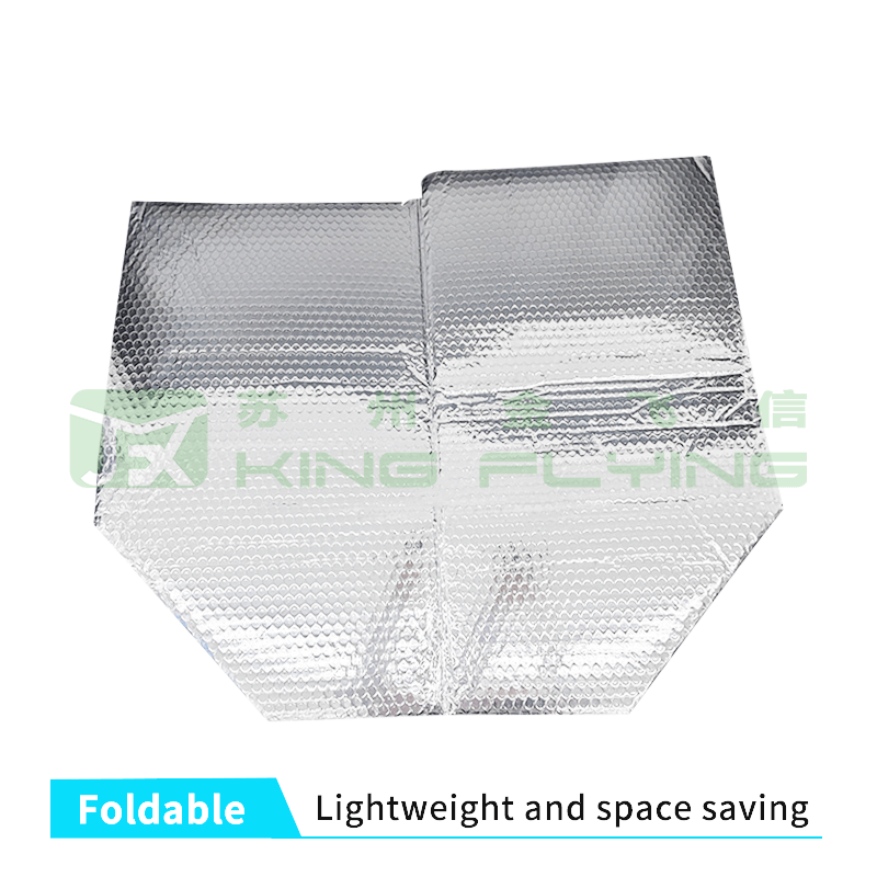 Advanced Temperature Regulating Bubble Cooler Bag For Food Packaging