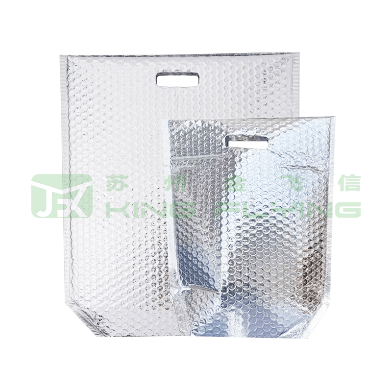 Commercial Size Aluminum Bubble Tote Bag For Bulk Food Packaging