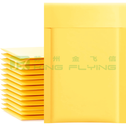 Biodegradable Kraft Paper Bubble Envelope For Sustainable E-Commerce Packaging
