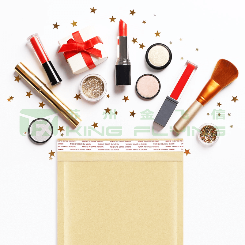 Eco Friendly Courier Shipping Kraft Paper Bubble Packaging Mailer